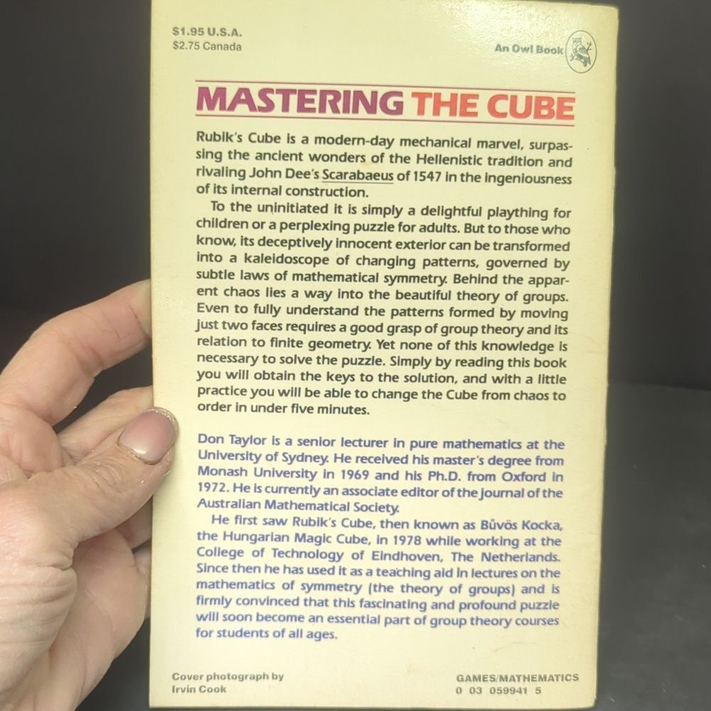 set of vintage Rubik's-style puzzles and Don Taylor book - Picture 9 of 12